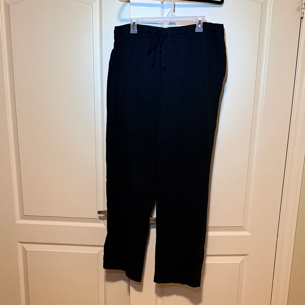 Men's Black Pajama Pants